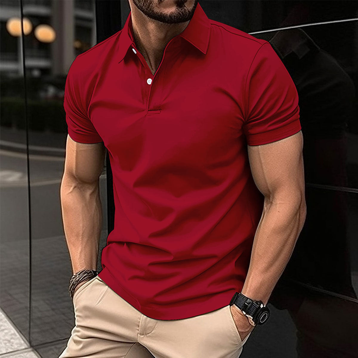 Classic Short-Sleeve Polo